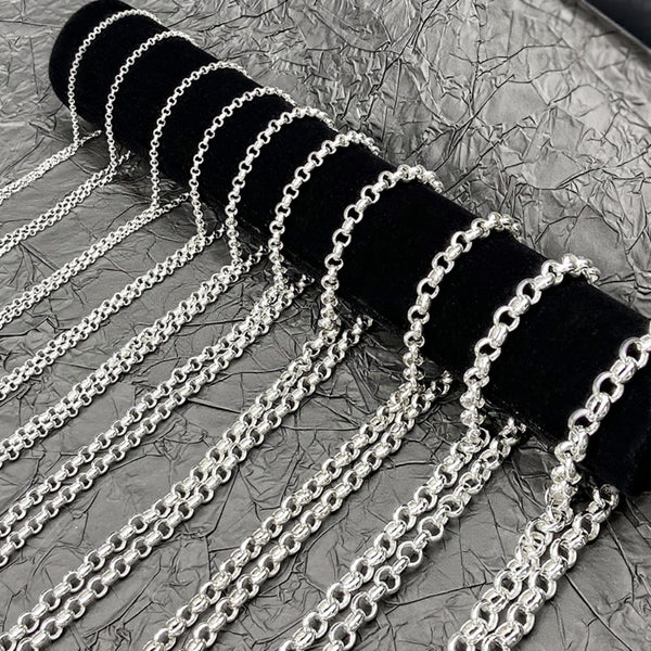 STG Round Belcher Chains 45cm 1.6mm width