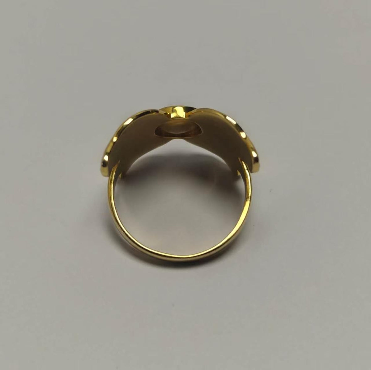 Australian Crystal Opal 9K Gold Butterfly Ring